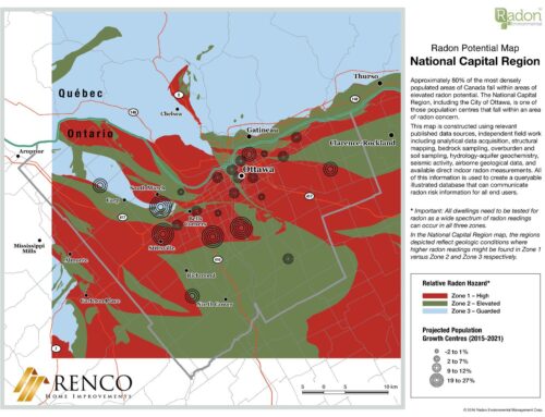 Ottawa Radon Map by Neighbourhood